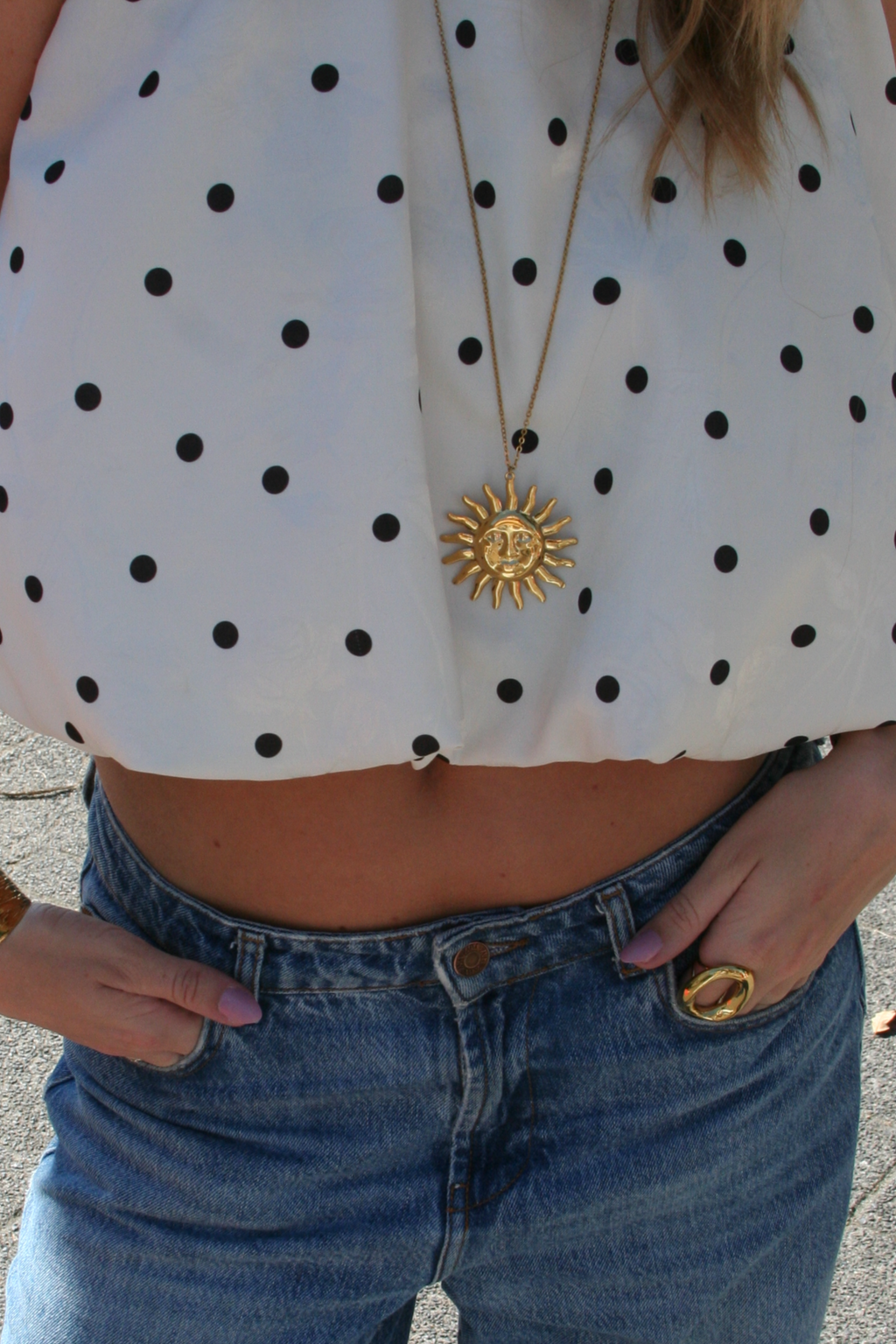 Soleil Medaillon Ketting