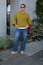 Marais Knit Sweater moss green