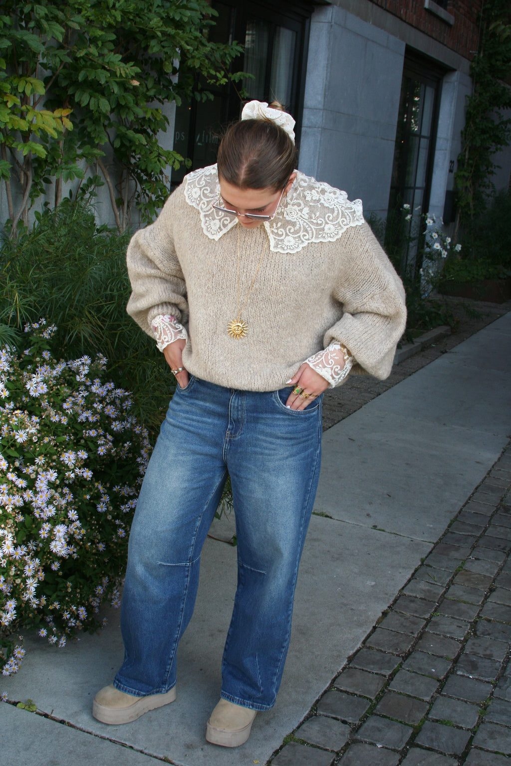 Marais Knit Sweater beige