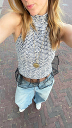Daisy Halter Top