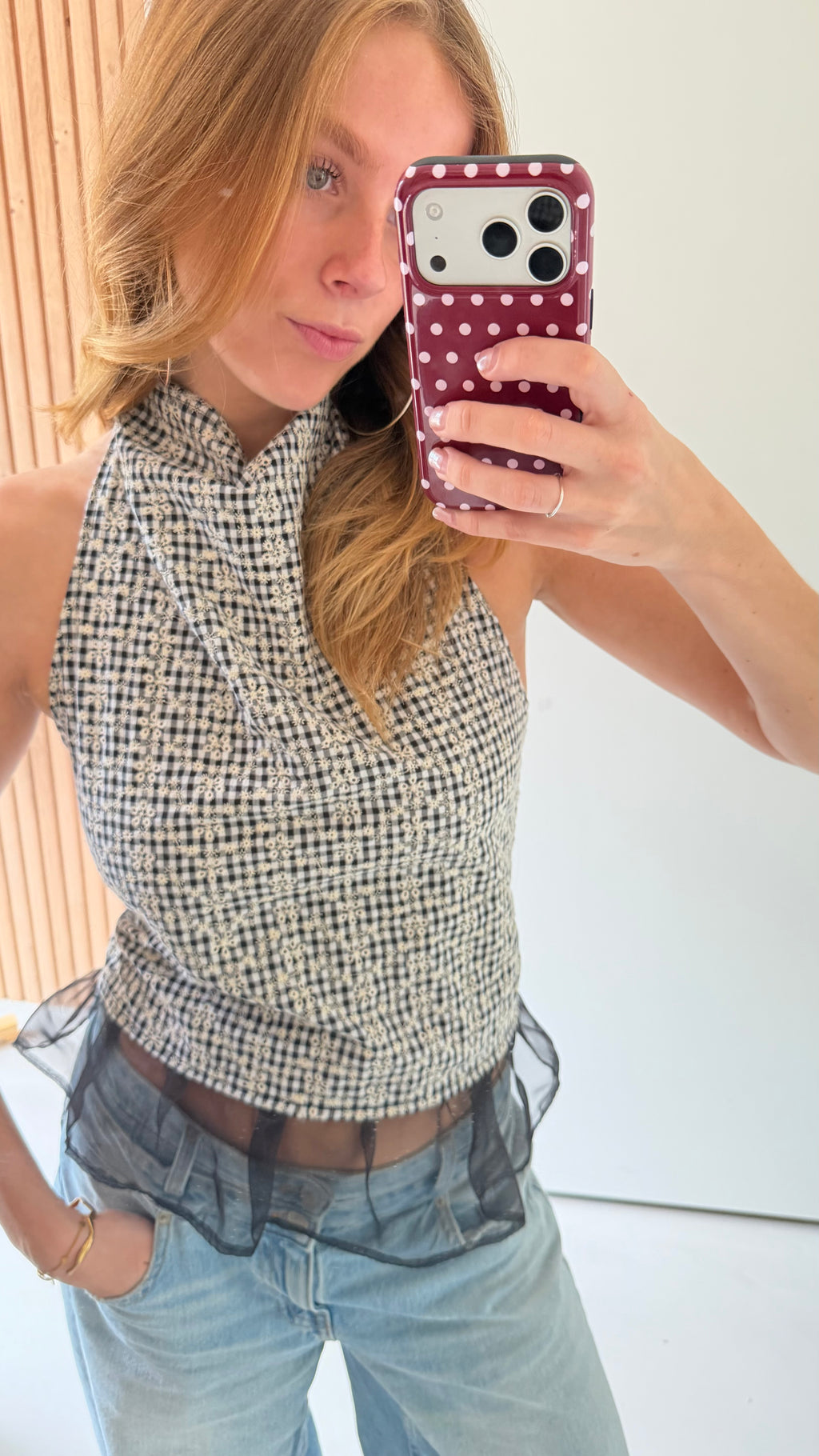 Daisy Halter Top